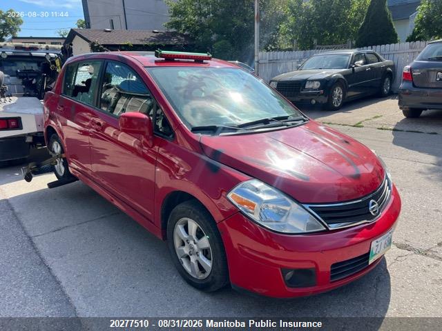 2010 Nissan Versa 1.8 Sl მანქანა იყიდება აუქციონზე, vin: 3N1BC1CP6AL453349, აუქციონის ნომერი: 20277510
