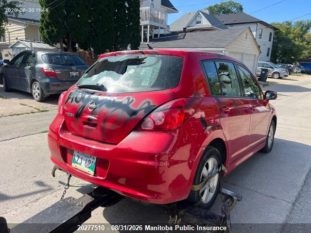 2010 Nissan Versa 1.8 Sl მანქანა იყიდება აუქციონზე, vin: 3N1BC1CP6AL453349, აუქციონის ნომერი: 20277510