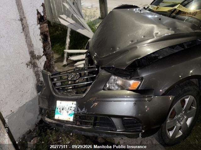 20277511 :رقم المزاد ، 5NPET46C69H519897 vin ، 2009 Hyundai Sonata Gl مزاد بيع