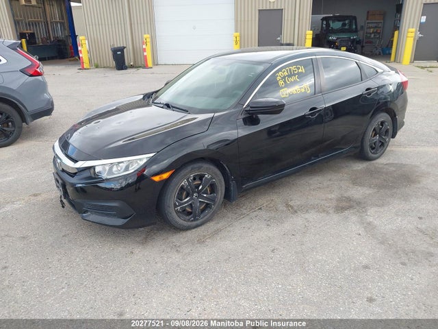 Honda Civic Lx 2018 2HGFC2F55JH028293 Image 2
