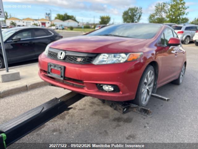 Aukcja sprzedaży 2012 Honda Civic Si, vin: 2HGFB6E54CH201414, numer aukcji: 20277522