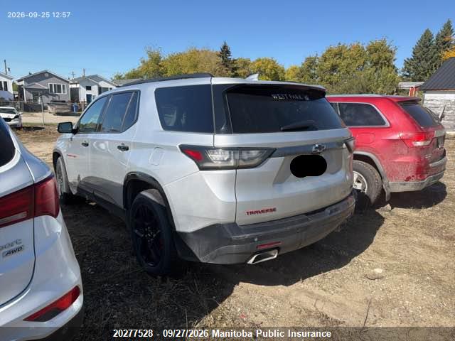 Aukcja sprzedaży 2018 Chevrolet Traverse Premier, vin: 1GNEVJKW0JJ218571, numer aukcji: 20277528