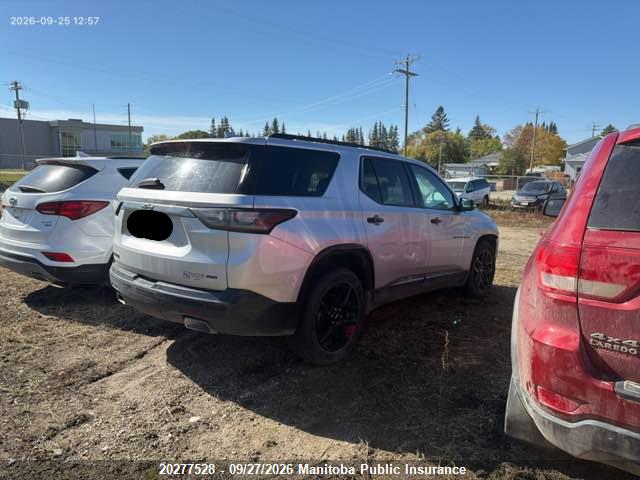 Aukcja sprzedaży 2018 Chevrolet Traverse Premier, vin: 1GNEVJKW0JJ218571, numer aukcji: 20277528