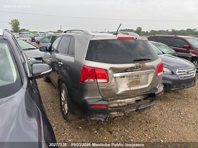 Продажа на аукционе авто 2011 Kia Sorento Ex V6, vin: 5XYKUDA21BG137269, номер лота: 20277538