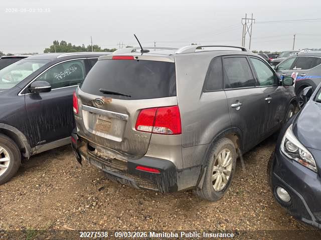Продажа на аукционе авто 2011 Kia Sorento Ex V6, vin: 5XYKUDA21BG137269, номер лота: 20277538