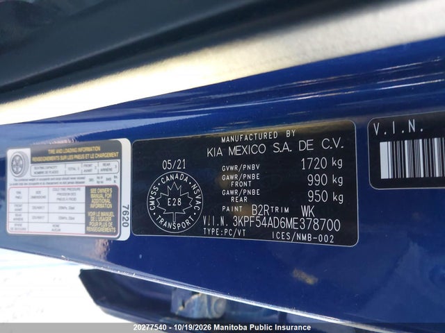 KIA Forte Ex+ 2021 3KPF54AD6ME378700 Image 9