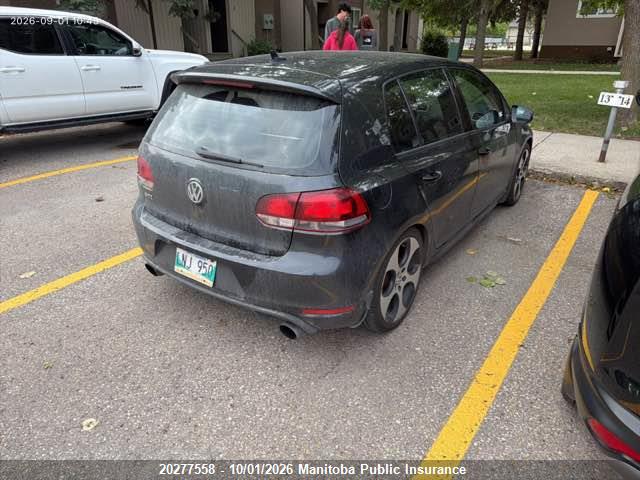 20277558 :رقم المزاد ، WVWHV7AJ9BW238062 vin ، 2011 Volkswagen Gti 2.0t مزاد بيع