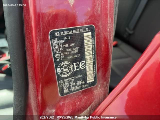 Nissan Juke Sl 2016 JN8AF5MV9GT653459 Image 9