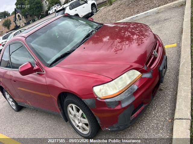 2002 Honda Accord Se მანქანა იყიდება აუქციონზე, vin: 1HGCG32062A800758, აუქციონის ნომერი: 20277585
