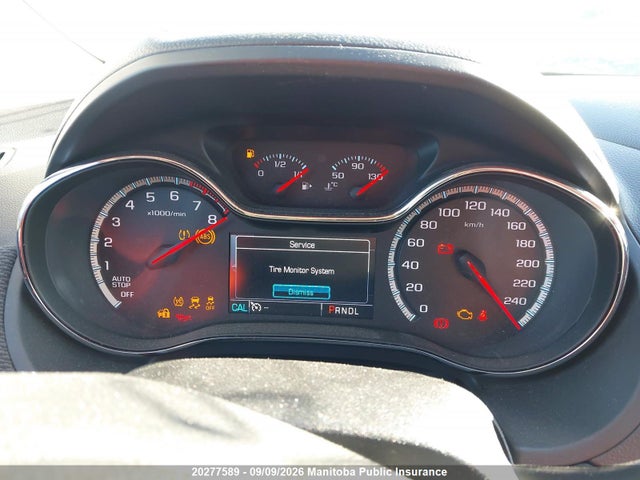 20277589 :رقم المزاد ، 1G1BE5SM2G7322429 vin ، 2016 Chevrolet Cruze Lt Turbo مزاد بيع