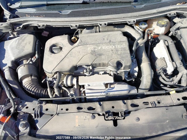 20277589 :رقم المزاد ، 1G1BE5SM2G7322429 vin ، 2016 Chevrolet Cruze Lt Turbo مزاد بيع