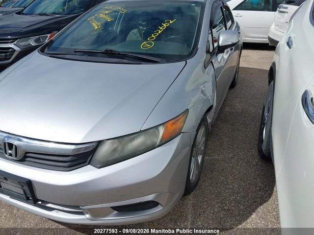 Aukcja sprzedaży 2012 Honda Civic Ex, vin: 2HGFB2E52CH002662, numer aukcji: 20277593