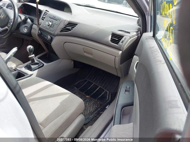Aukcja sprzedaży 2012 Honda Civic Ex, vin: 2HGFB2E52CH002662, numer aukcji: 20277593
