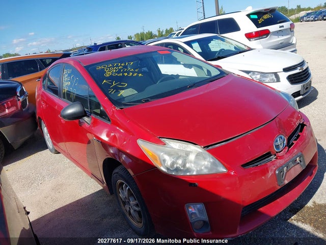 2010 Toyota Prius მანქანა იყიდება აუქციონზე, vin: JTDKN3DU5A0024384, აუქციონის ნომერი: 20277617