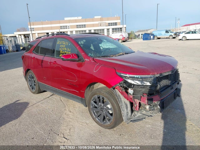 Aukcja sprzedaży 2024 Chevrolet Equinox Rs, vin: 3GNAXWEG9RS204804, numer aukcji: 20277633