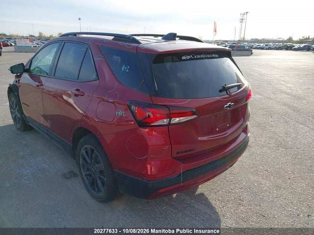 Продажа на аукционе авто 2024 Chevrolet Equinox Rs, vin: 3GNAXWEG9RS204804, номер лота: 20277633