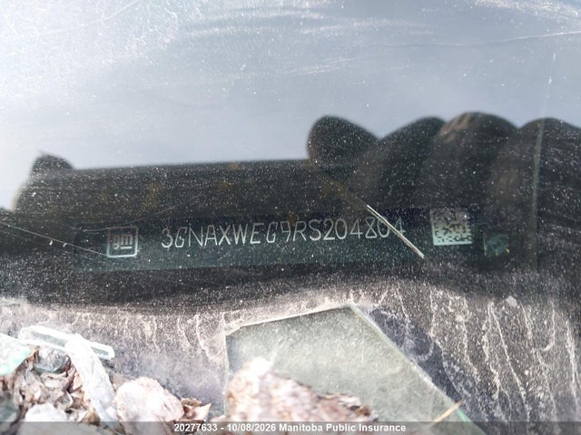 Продажа на аукционе авто 2024 Chevrolet Equinox Rs, vin: 3GNAXWEG9RS204804, номер лота: 20277633