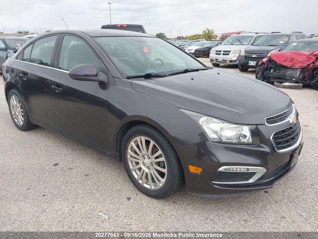 Auction sale of the 2015 Chevrolet Cruze Eco Turbo, vin: 1G1PH5SB7F7225298, lot number: 20277643