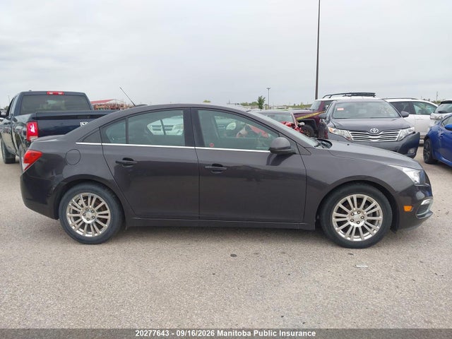 Продаж на аукціоні авто 2015 Chevrolet Cruze Eco Turbo, vin: 1G1PH5SB7F7225298, номер лоту: 20277643