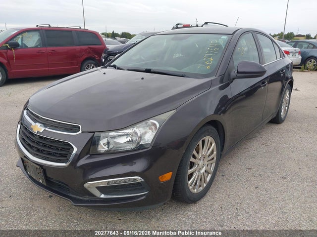 Продаж на аукціоні авто 2015 Chevrolet Cruze Eco Turbo, vin: 1G1PH5SB7F7225298, номер лоту: 20277643