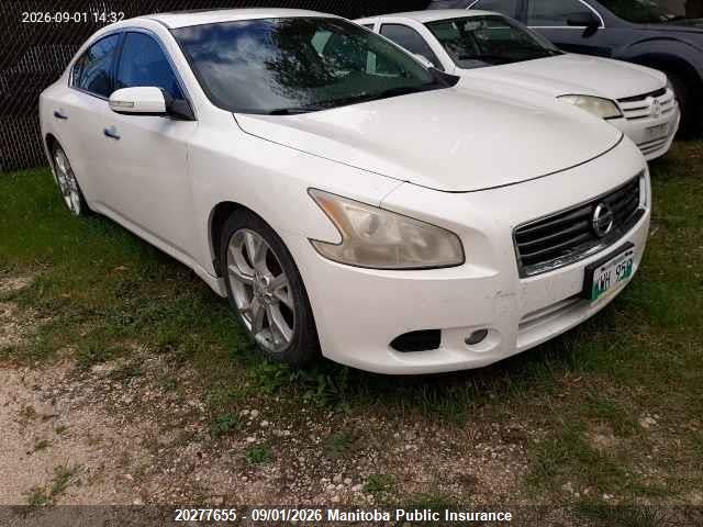 Продаж на аукціоні авто 2012 Nissan Maxima 3.5 Sv, vin: 1N4AA5AP9CC804025, номер лоту: 20277655