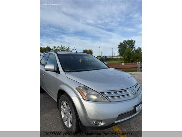 Продажа на аукционе авто 2007 Nissan Murano Sl, vin: JN8AZ08W47W629873, номер лота: 20277660