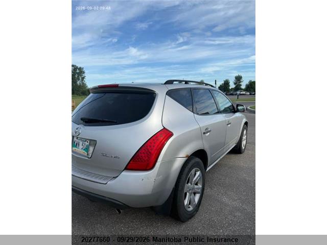 Продажа на аукционе авто 2007 Nissan Murano Sl, vin: JN8AZ08W47W629873, номер лота: 20277660