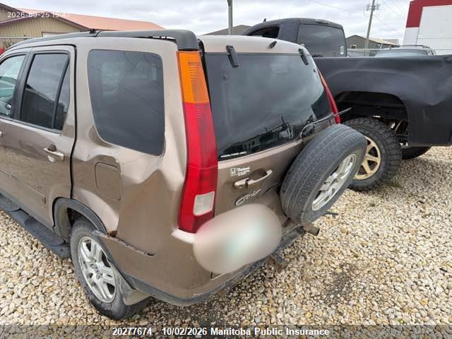 20277674 :رقم المزاد ، JHLRD789X2C806634 vin ، 2002 Honda Cr-v مزاد بيع