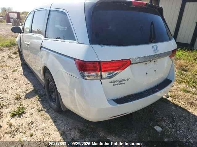Honda ODYSSEY EX 2015 5FNRL5H42FB505566 Image 3