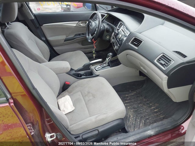 2013 Honda Civic Ex მანქანა იყიდება აუქციონზე, vin: 2HGFB2F57DH004133, აუქციონის ნომერი: 20277704