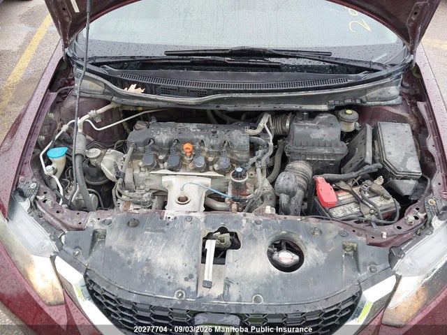 2013 Honda Civic Ex მანქანა იყიდება აუქციონზე, vin: 2HGFB2F57DH004133, აუქციონის ნომერი: 20277704