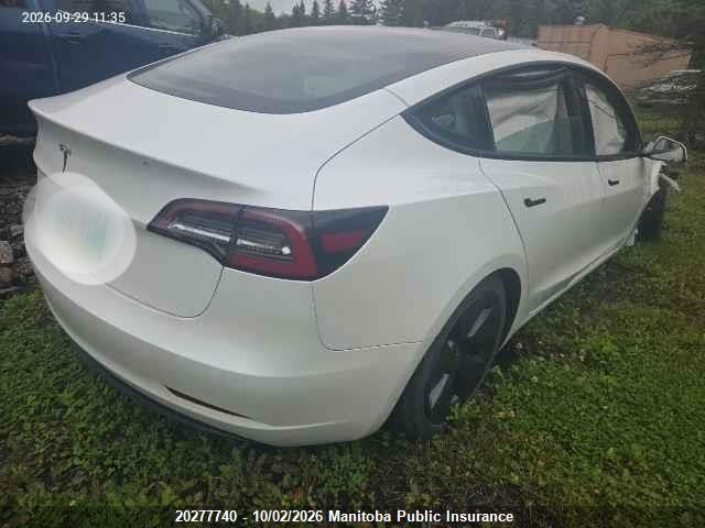 20277740 :رقم المزاد ، 5YJ3E1EAXPF466889 vin ، 2023 Tesla Model 3 Standard Range Plus 50 مزاد بيع