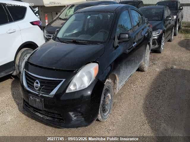 Nissan Versa 1.6 Sv 2014 3N1CN7AP6EL841238 Image 2