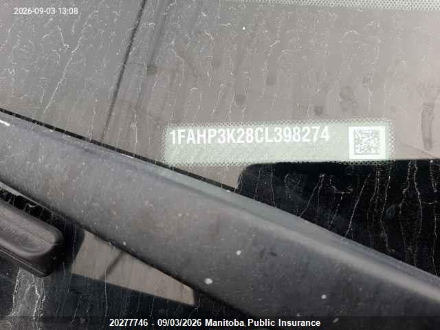 Продажа на аукционе авто 2012 Ford Focus Se, vin: 1FAHP3K28CL398274, номер лота: 20277746