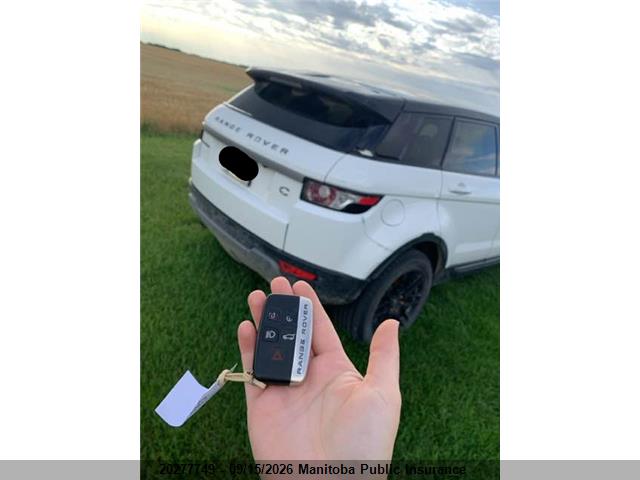 Auction sale of the 2012 Land Rover Range Rover Evoque, vin: SALVR2BG0CH692373, lot number: 20277749