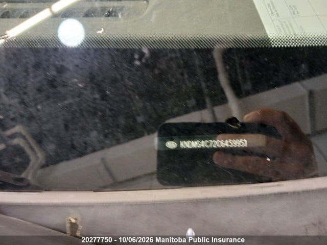 Aukcja sprzedaży 2012 Kia Sedona Lx, vin: KNDMG4C72C6459951, numer aukcji: 20277750