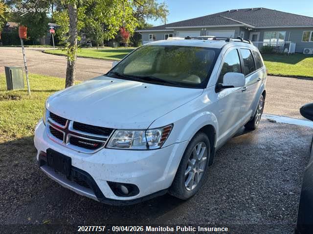 Продаж на аукціоні авто 2015 Dodge Journey R/t, vin: 3C4PDDFG8FT593312, номер лоту: 20277757