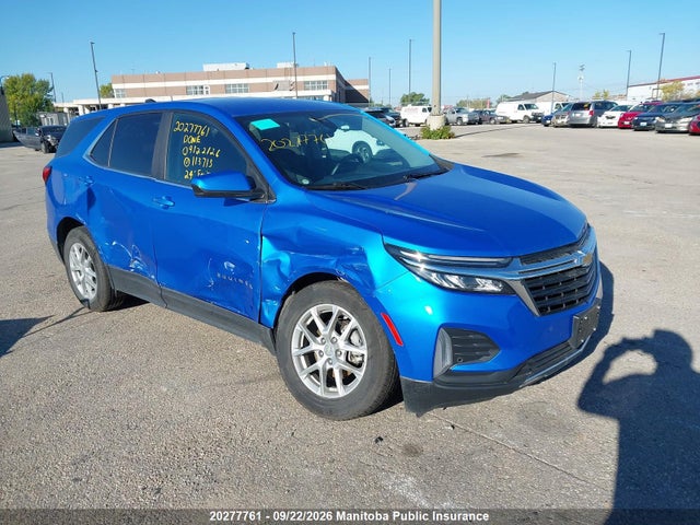 20277761 :رقم المزاد ، 3GNAXUEG5RS113713 vin ، 2024 Chevrolet Equinox Lt مزاد بيع