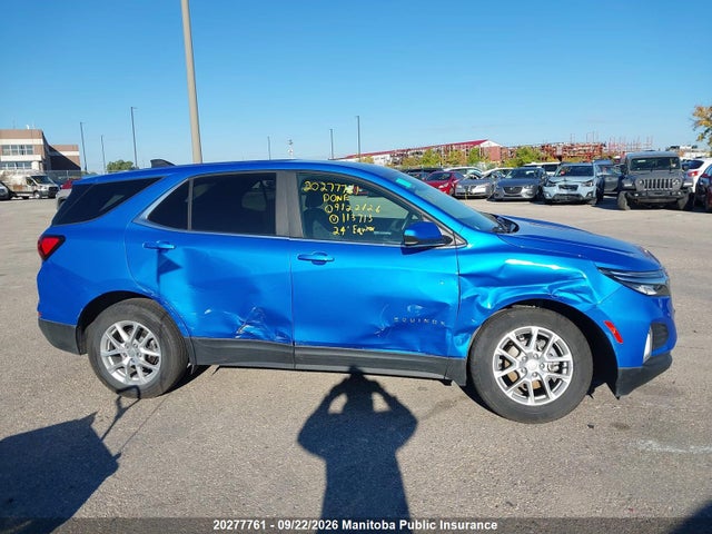 Aukcja sprzedaży 2024 Chevrolet Equinox Lt, vin: 3GNAXUEG5RS113713, numer aukcji: 20277761