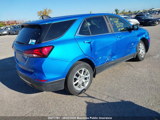 Aukcja sprzedaży 2024 Chevrolet Equinox Lt, vin: 3GNAXUEG5RS113713, numer aukcji: 20277761