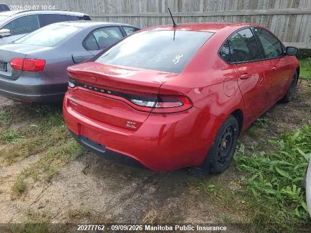 2014 Dodge Dart Sxt მანქანა იყიდება აუქციონზე, vin: 1C3CDFBB0ED730451, აუქციონის ნომერი: 20277762