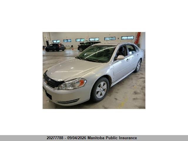 20277788 :رقم المزاد ، 2G1WB5EK0A1177237 vin ، 2010 Chevrolet Impala Lt V6 مزاد بيع