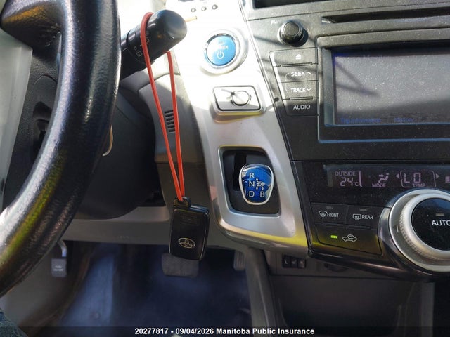 2013 Toyota Prius V მანქანა იყიდება აუქციონზე, vin: JTDZN3EU9D3241503, აუქციონის ნომერი: 20277817