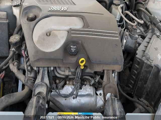 20277821 :رقم المزاد ، 2G1WU581269153706 vin ، 2006 Chevrolet Impala Ltz V6 مزاد بيع