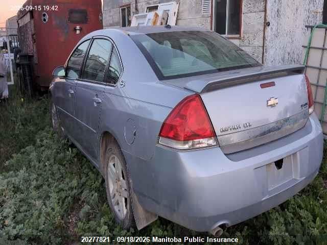 20277821 :رقم المزاد ، 2G1WU581269153706 vin ، 2006 Chevrolet Impala Ltz V6 مزاد بيع