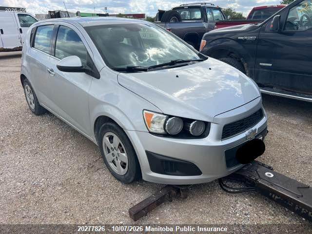 2013 Chevrolet Sonic Lt მანქანა იყიდება აუქციონზე, vin: 1G1JC6EH5D4205088, აუქციონის ნომერი: 20277826