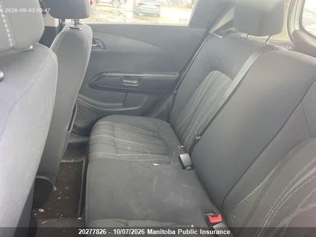 2013 Chevrolet Sonic Lt მანქანა იყიდება აუქციონზე, vin: 1G1JC6EH5D4205088, აუქციონის ნომერი: 20277826