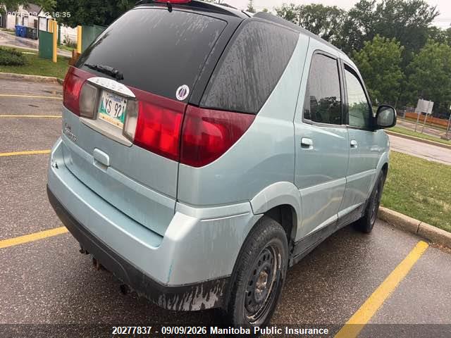 Auction sale of the 2006 Buick Rendezvous Cx, vin: 3G5DA03LX6S515312, lot number: 20277837