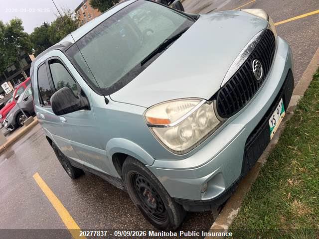 20277837 :رقم المزاد ، 3G5DA03LX6S515312 vin ، 2006 Buick Rendezvous Cx مزاد بيع
