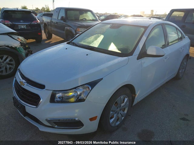 2015 Chevrolet Cruze Lt Turbo მანქანა იყიდება აუქციონზე, vin: 1G1PC5SB7F7251544, აუქციონის ნომერი: 20277843